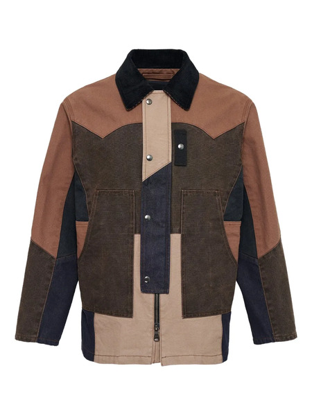  Andersson Bell Patch-panel Jacket - Brown 