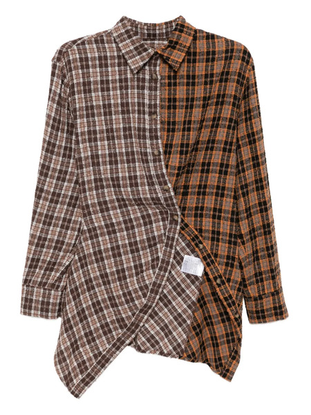  Andersson Bell Patchwork Shirt - Brown 