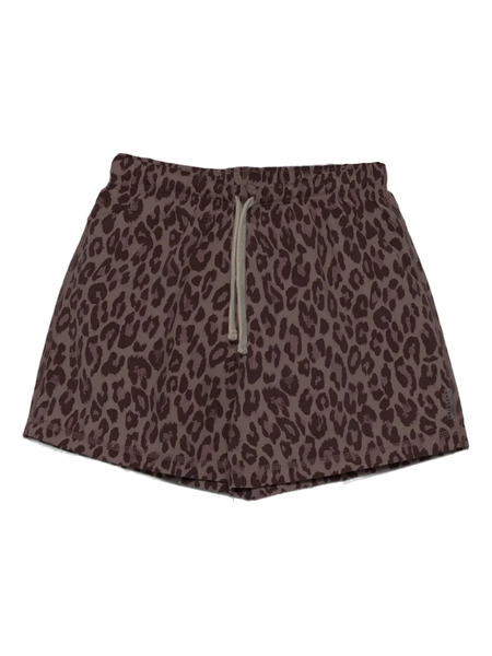  Andorine Leopard-print Swim Shorts - Neutrals 