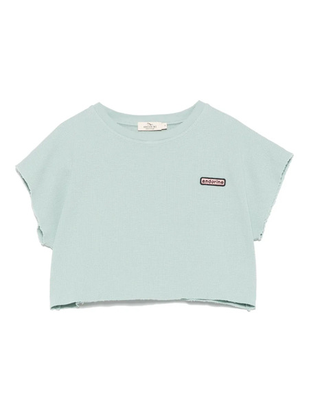 Andorine Logo-patch T-shirt - Green 
