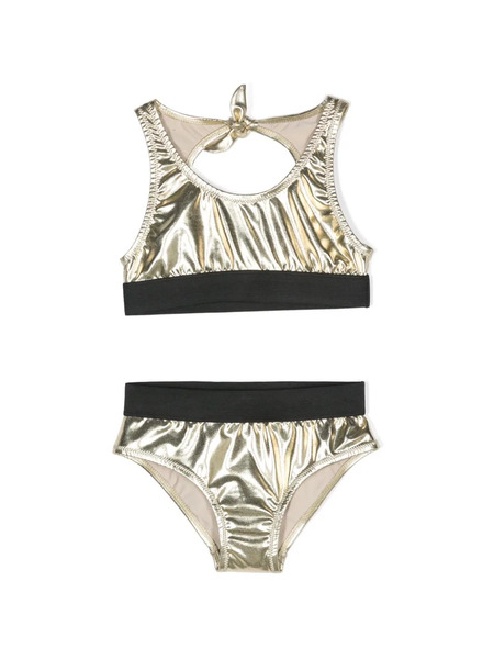  Andorine Metallic-effect Bikini - Gold 