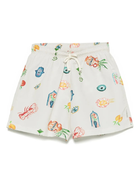  Andorine Printed Swim Shorts - Neutrals 