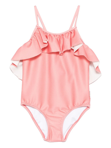  Andorine Ruffled-detail Swimsuit - Pink 