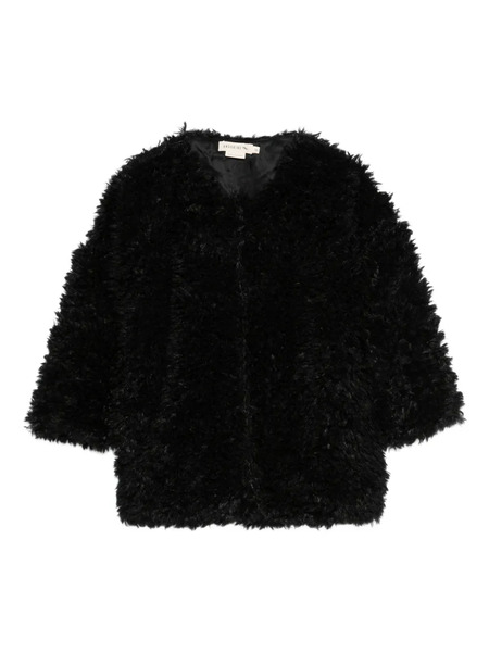  Andorine Texture Coat - Black 