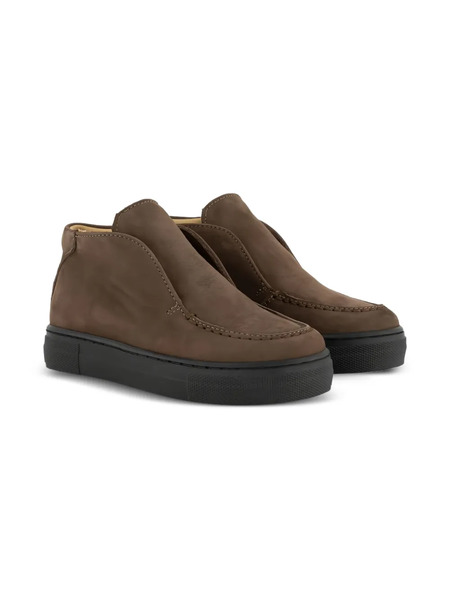  Andrea Montelpare Leather Boots - Brown 