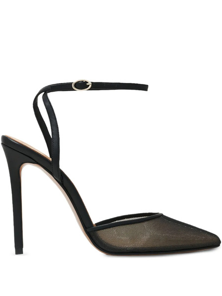  Andrea Wazen 105mm Denver Pumps - White 