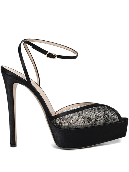  Andrea Wazen 140mm Katy Pumps - Black 