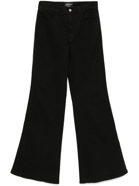  Andrea Ya'aqov High-rise Bootcut Jeans - Black 