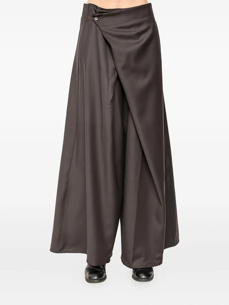  Andrea Ya'aqov Pleated Trousers - Grey 