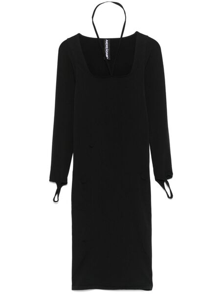  AndreĀdamo Sculpting Jersey Midi Dress - Black 
