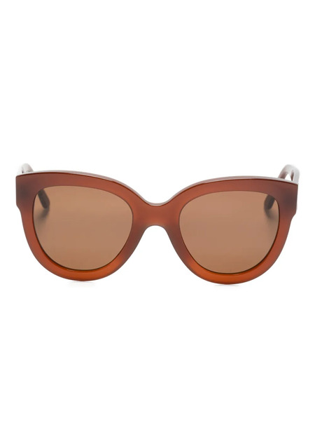  Andy Wolf Cat-eye Sunglasses - Brown 