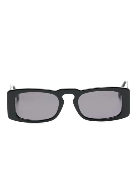  Andy Wolf Rectangle-frame Sunglasses - Black 