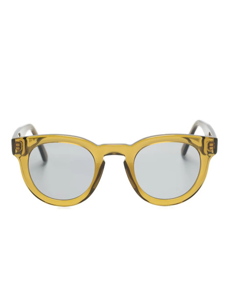  Andy Wolf Round-frame Sunglasses - Green 