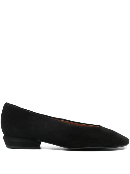  Angel Alarcon Katya Leather Ballet Flats - Black 
