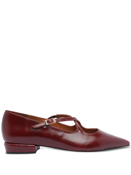  Angel Alarcon Pointed-toe Flats - Red 
