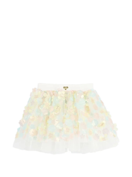  Angel's Face Blossom 3d Flower Skirt - White 