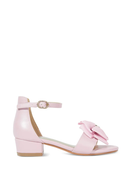  Angel's Face Cecilia Bow Buckle Sandal - Pink 