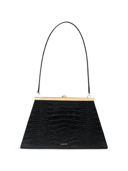  Anine Bing Annie Smooth-leather Bag - Black 
