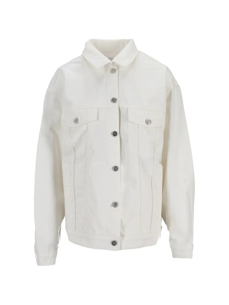  Anine Bing Buttoned Cotton Jacket - White 