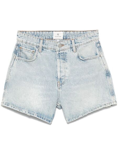  Anine Bing Denim Shorts - Blue 