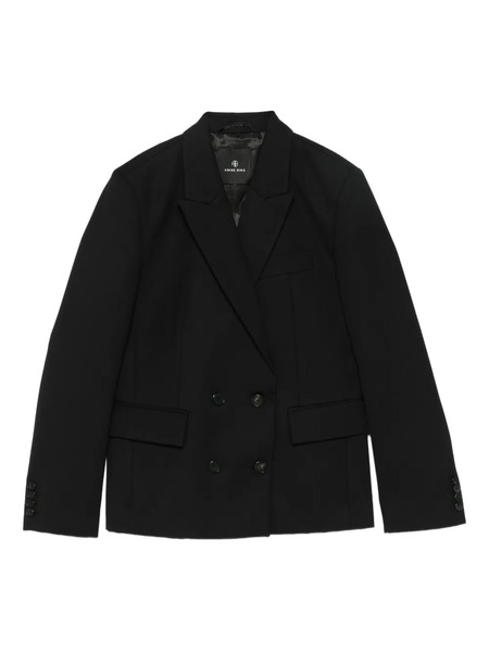  Anine Bing Double-breasted Blazer - Black 