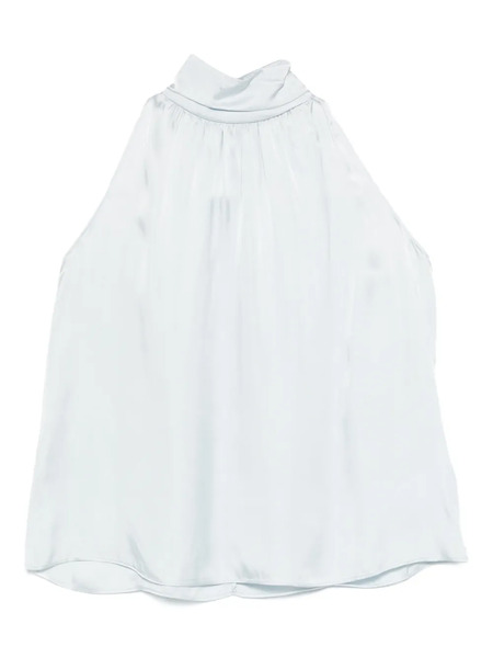 Anine Bing Halterneck Blouse - Blue 