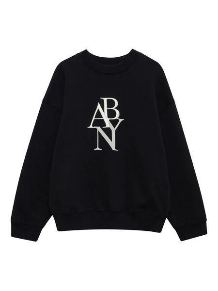  Anine Bing Jaci Sweatshirt - Black 