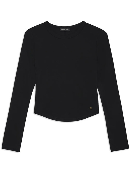 Anine Bing Jane Long-sleeved Blouse - Black 