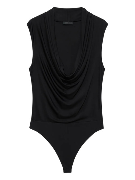 Anine Bing Jeanette Bodysuit - Black 