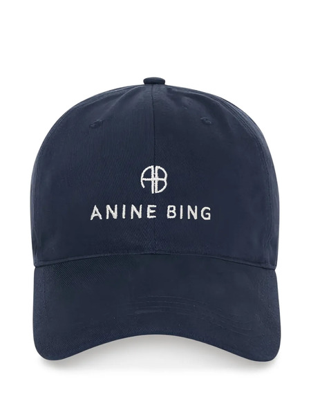  Anine Bing Jeremy Logo Cap - Blue 