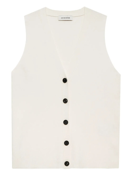 Anine Bing Lawrence Vest - Neutrals 
