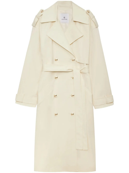  Anine Bing Layton Button-detail Oversize Trench - Neutrals 