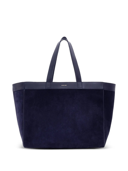  Anine Bing Medium Rio Suede Tote Bag - Blue 