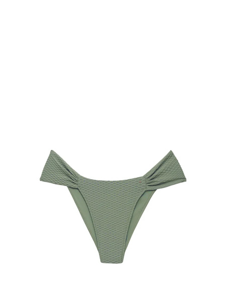  Anine Bing Naya High-cut Bikini Bottom - Green 