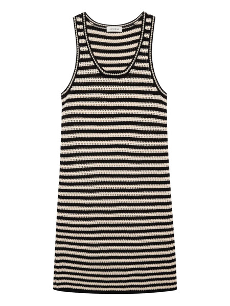  Anine Bing Open-knit Mini Dress - Neutrals 