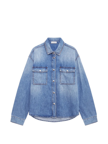  Anine Bing Paxton Button-up Shirt - Blue 
