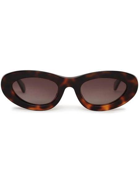  Anine Bing Roma Cat-eye Frame Sunglasses - Brown 