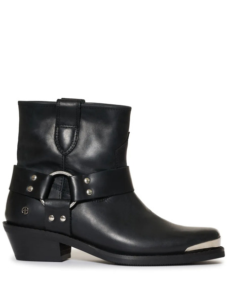  Anine Bing Ryder Boots - Black 