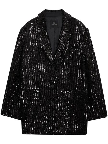  Anine Bing Sara Blazer - Black 