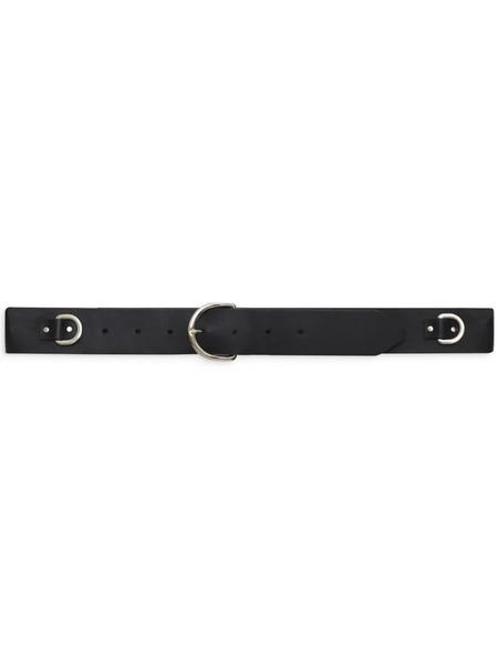  Anine Bing Sheena Leather Belt - Black 
