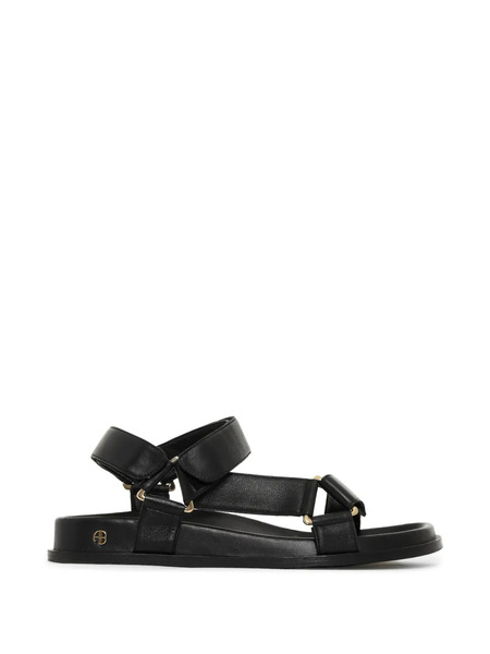  Anine Bing Touch-strap Sandals - Black 