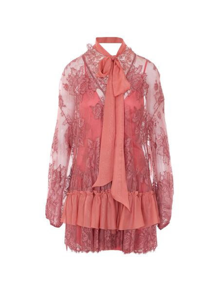  Aniye By Ruffled Mini Dress - Pink 