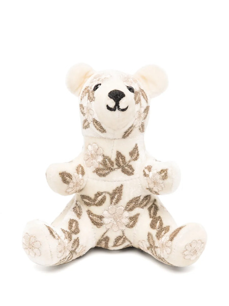 Anke Drechsel Bear Small Embroidered Soft Top - Ivory 