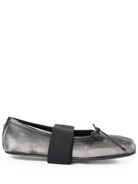  Ann Demeulemeester Bow-detailing Ballet Flats - Grey 