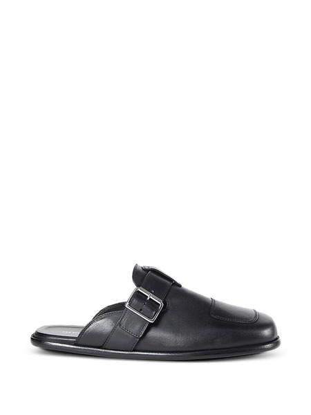  Ann Demeulemeester Buckle Leather Sandals - Black 