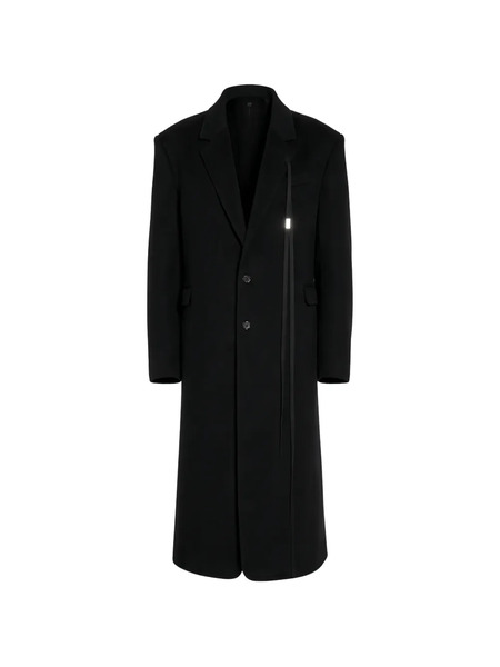  Ann Demeulemeester Button-fastening Coat - Black 