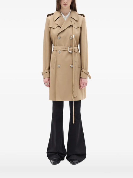  Ann Demeulemeester Double-breasted Trench Coat - Neutrals 