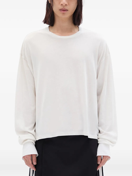  Ann Demeulemeester Emiliuis Long-sleeve T-shirt - White 