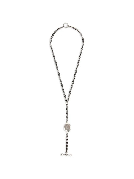  Ann Demeulemeester Eve Antique Silver Chain Necklace 