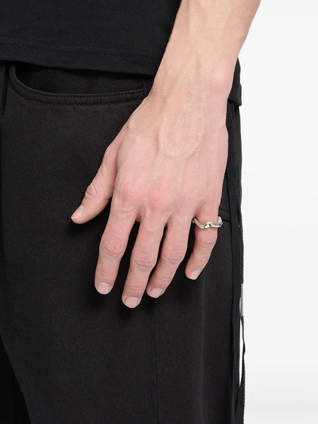  Ann Demeulemeester Futuristic Thorn Ring - Silver 